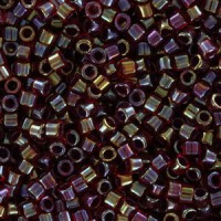 Miyuki delica Beads 11/0 - Lined red cranberry ab DB-296